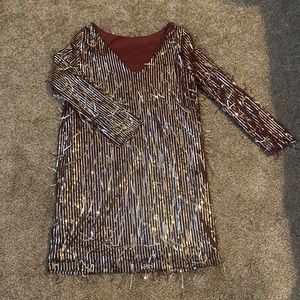 Sparkly Zara dress